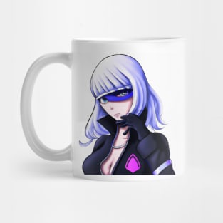 Anime Girl with Retro Sunglasses Mug